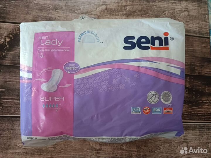 Прокладки урологические Seny Lady super