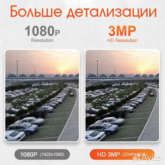 Уличная поворотная WI-FI видеокамера 3Mpix