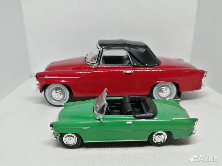 Модель Skoda Felicia Cabriolet 1959 в масштабе1:24