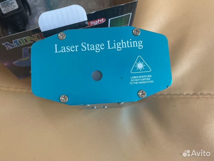 Проектор лазерный, светомузыка