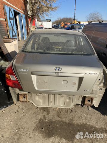 Крышка багажника хендай элантра 3