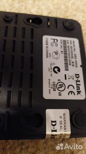 Коммутатор D-Link DES-1005A 10/100