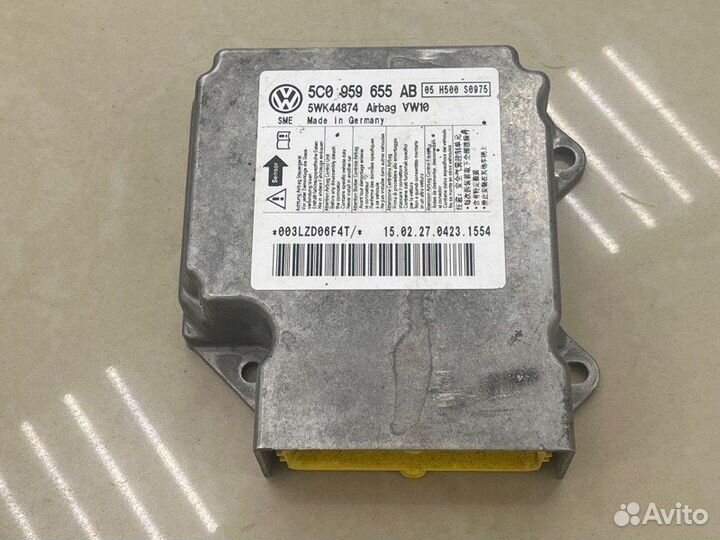 Блок управления AirBag Volkswagen Passat B7 CPR