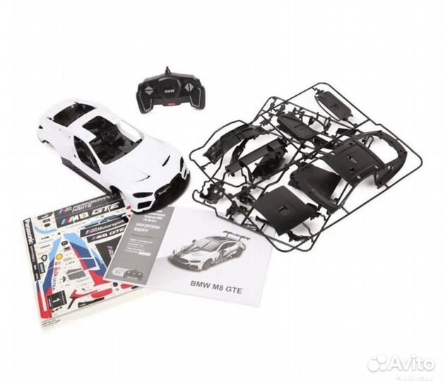 Модель автомобиля Rastar BMW M8 GTE