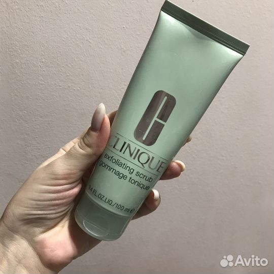 Clinique exfoliating scrub скраб