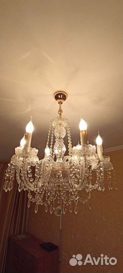 Люстра хрустальная богемия чехия