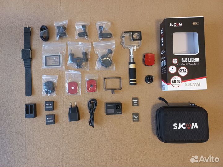 Экшн-камера sjcam SJ6 Legend 4K (Состояние новой)