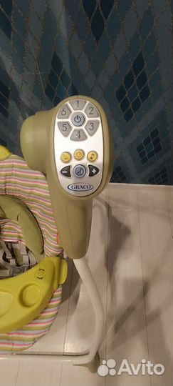 Детские электронные качели для новорожденных