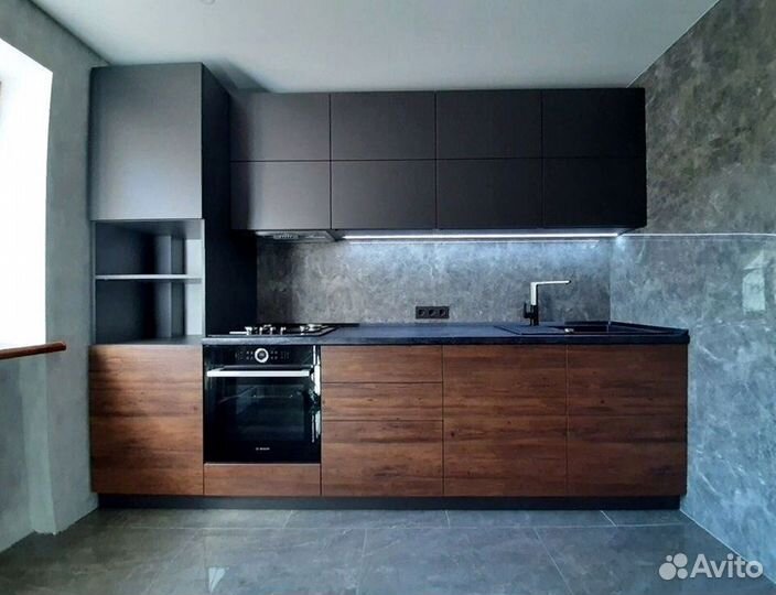 Современная кухня на заказ мдф фасады