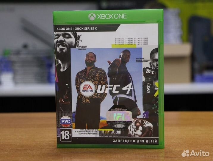 UFC 4 (xbox ONE, рус, бу)