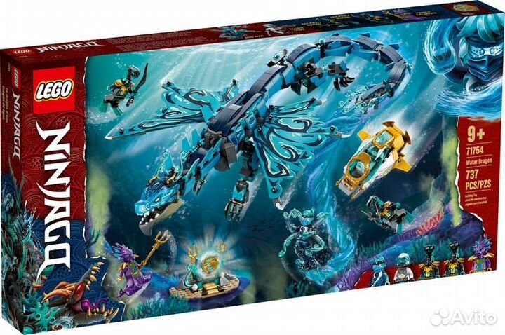 Конструктор Lego ninjago 71754 Водный дракон