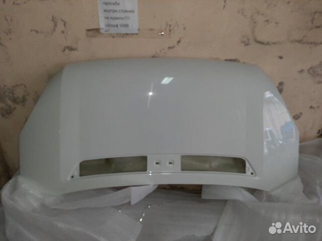 Штатный пластиковый капот Volkswagen Crafter