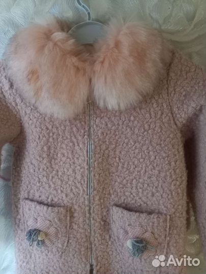 Пальто, шубка 2-3 года