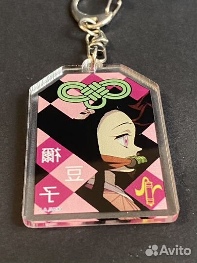 Брелок Незука, Genshin Impact, акрил, 5см