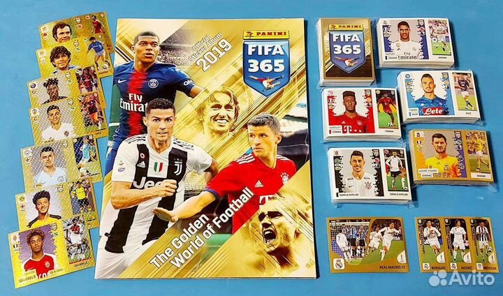 Полный сет фифа 18-19 версия 446 наклеек и альбом