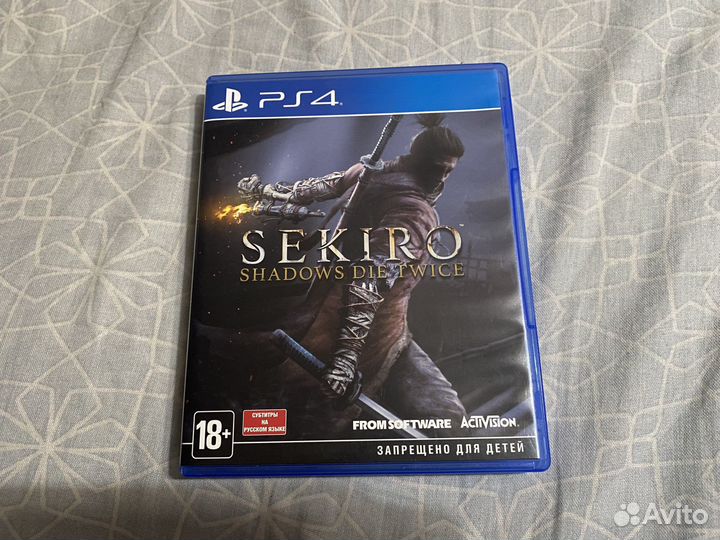 Sekiro shadows die twice ps4 диск