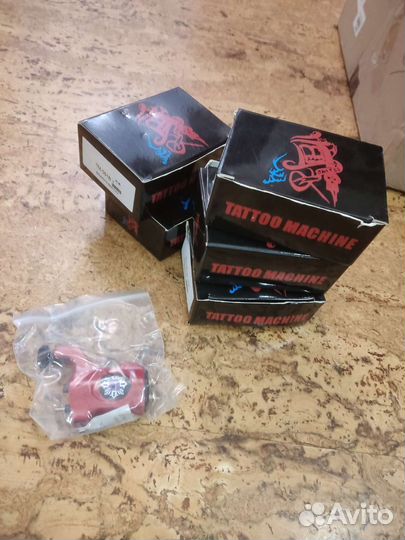 Роторная тату-машинка Bishop RC-500 red