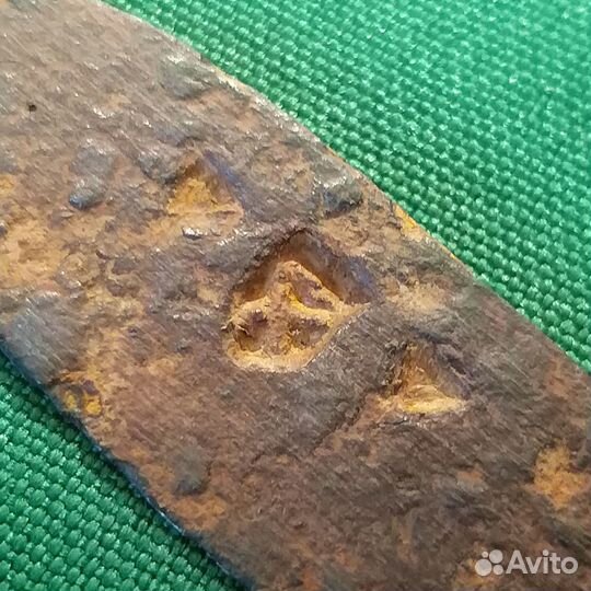 Редкий нож с жирным клеймом, Византия