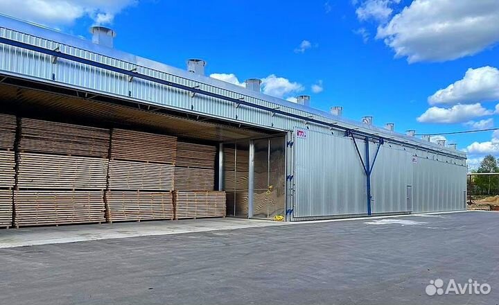 Сушильный комплекс для древесины 2 по 100 м3