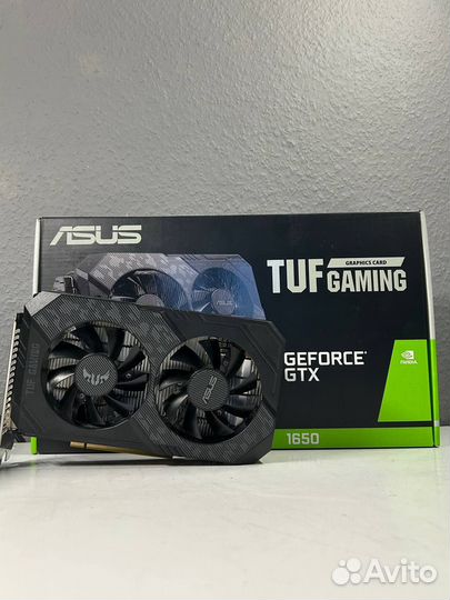 Видеокарта asus gtx 1650 / 4G