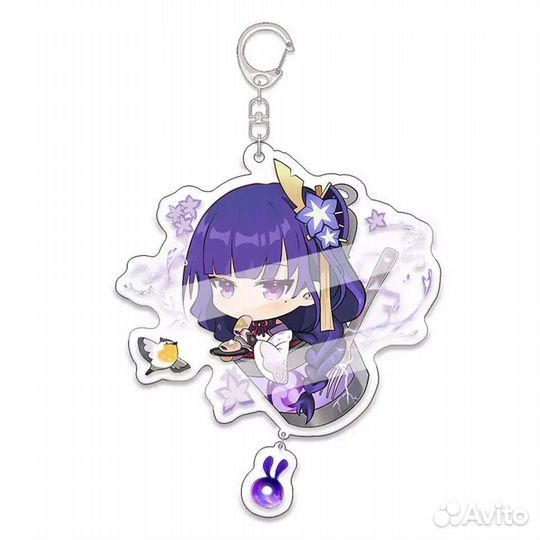 Брелки геншин Импакт и аниме