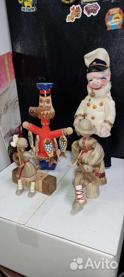 Статуэтки СССР, дерево