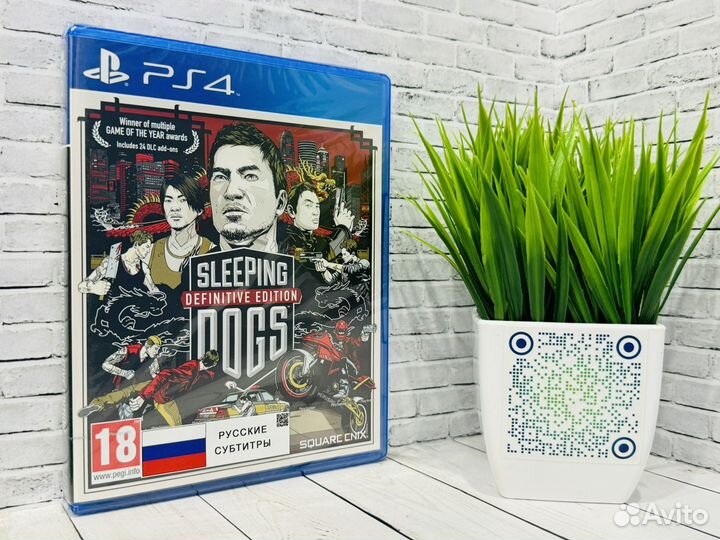 Sleeping Dogs Definitive Edition PS4 (Новый диск)