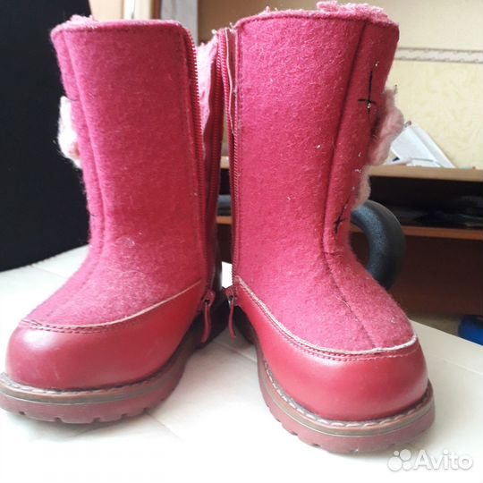 Валенки на девочку 25