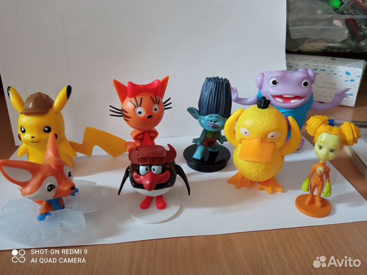 Игрушки из макдональдса