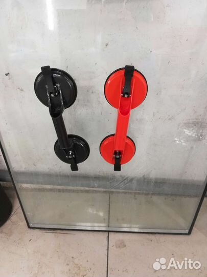 Стеклодомкрат двойной, стекло держатель