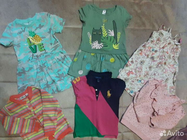 Вещи пакетом для девочки 98размер