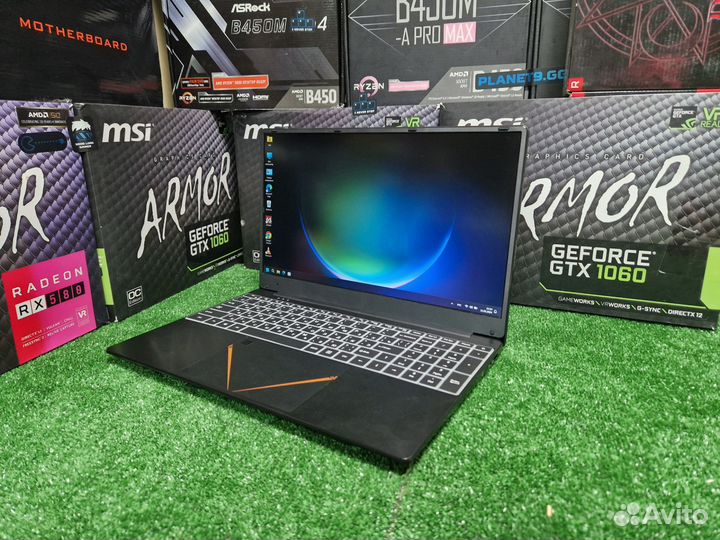 Новый ноутбук с отпечатком пальца