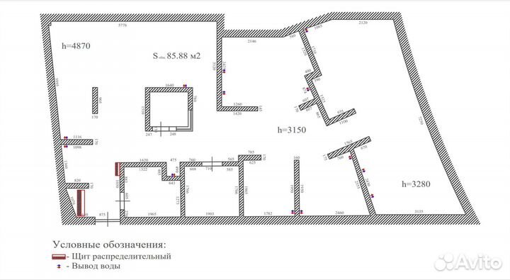 Замеры квартир домов помещений