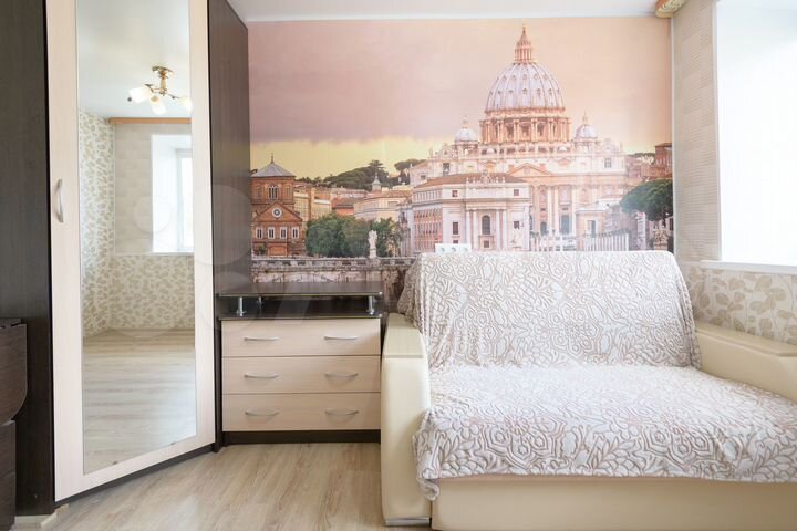 Комната 17,4 м² в 1-к., 4/5 эт.