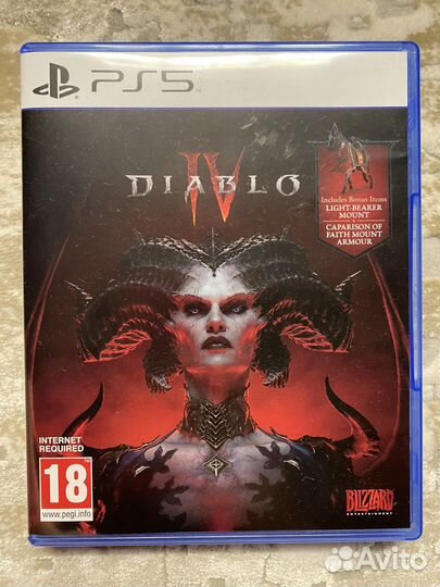 Diablo 4 ps5 диск