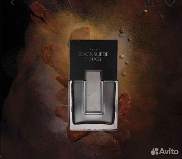 Мужской парфюм avon black suede touch