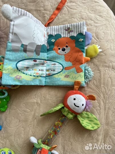 Пакет игрушек Chicco, tiny love, fisher price