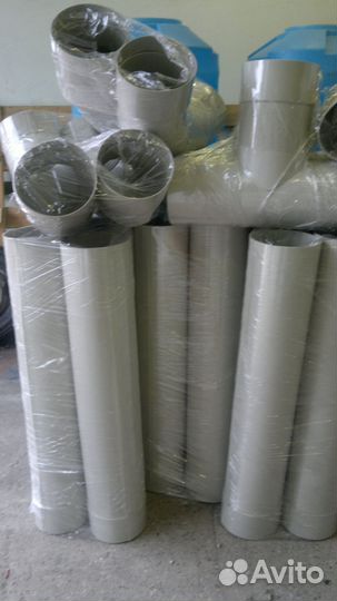 Воздуховод круглый. Пластик. Вентиляция. От 160 мм