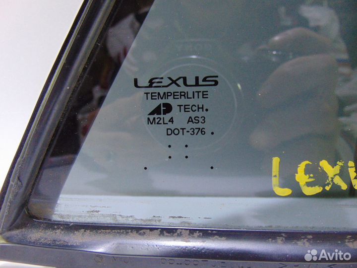 Стекло двери (форточка) заднее правое Lexus Rx 350