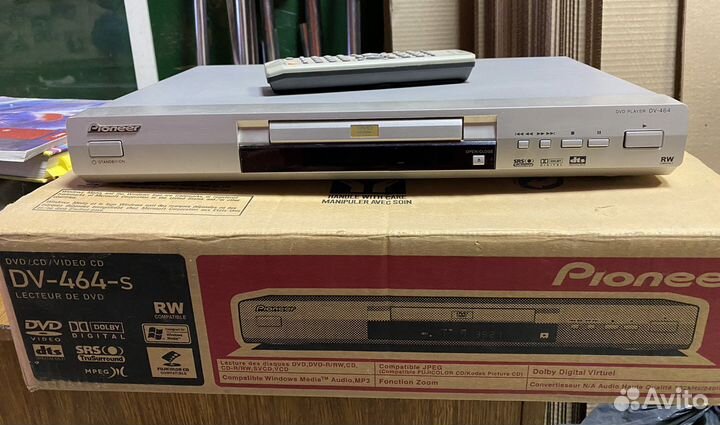 DVD плеер pioneer DV-464-S