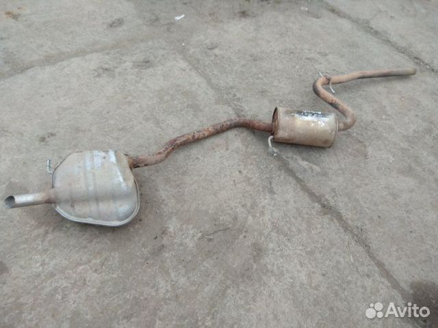 Глушитель основной Volkswagen Polo 2009-2020