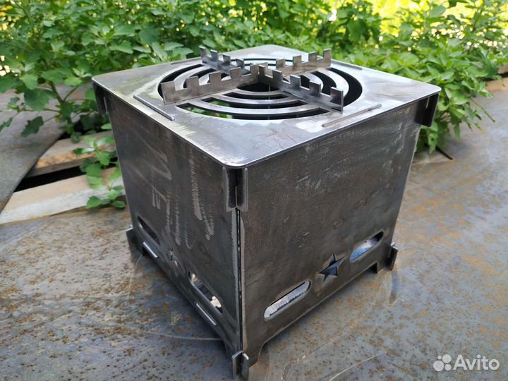 Печка щепочница