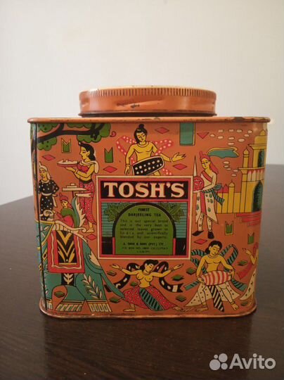 Банка жестяная редкая