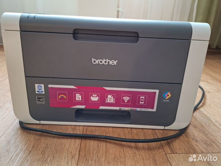Цветной лазерный принтер brother 3140cw