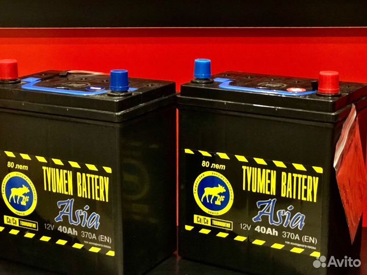 Аккумуляторы Tyumen Asia 40 Ач
