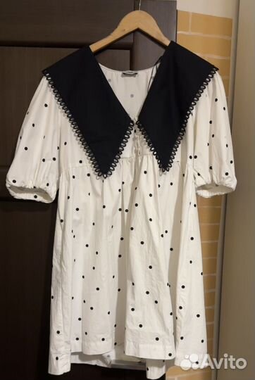 Платье lime в горошек