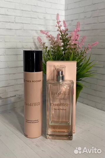 Духи ив роше эвиденс evidence