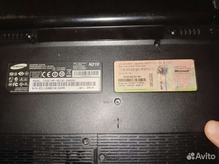 Нетбук Samsung N210