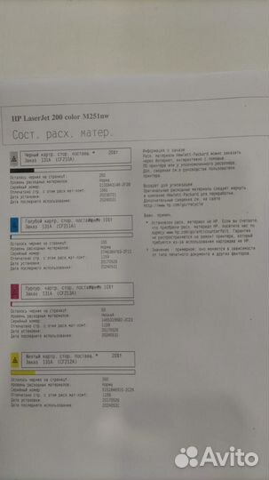 HP Color LaserJet 200 Color M251nw