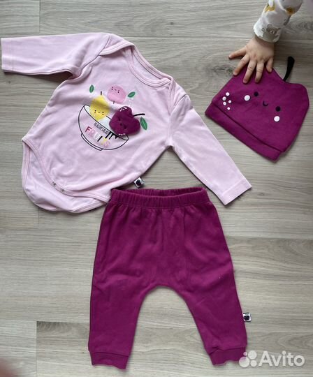 Комплект для девочки 68-74